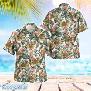 United States Army Corps of Engineers gold castle branch insignia 3D Hawaiian Shirt Product Photo 1