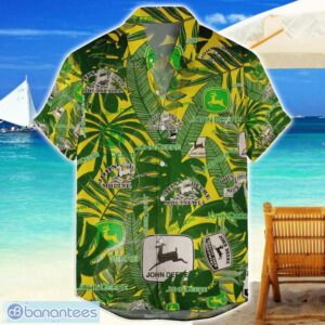 JD Tractor Retro Logo Hawaiian Shirt Summer Gift For Men And Women Product Photo 1
