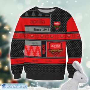 Aprilia Logo Ugly Christmas Sweater For Fans Men And Women Christmas Gift Ideas Product Photo 2