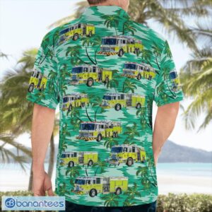 Pennsylvania, Fort Washington Fire Company Aloha Hawaiian Shirt Product Photo 2