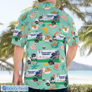 Mercer County Ambulance Service 3D Hawaiian Shirt Product Photo 4