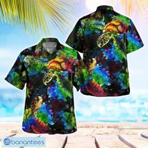 Turtles LBGT 3D Hawaiian Shirt Product Photo 1