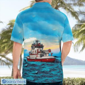 Long Beach Fire Department (California) Protector Hawaiian Shirt Button Summer Shirt Product Photo 2