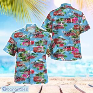 Skokie, Cook County, Illinois, Skokie Fire Department Hawaiian Shirt Men Women Beach Shirt Product Photo 1