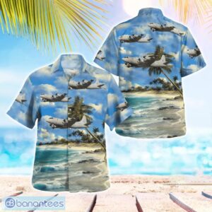 Portuguese Air Force Lockheed P-3C Orion 3D Hawaiian Shirt Product Photo 1