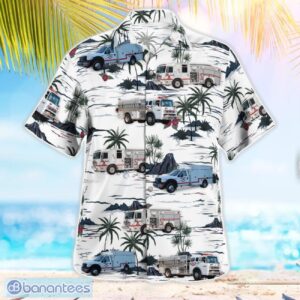 Imperial County Fire Department, California Hawaiian Shirt Button Summer Shirt Product Photo 3