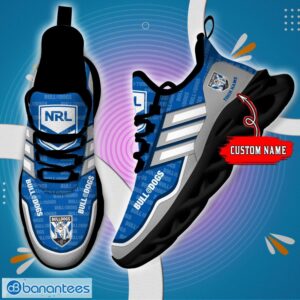 Custom Name For Fans NRL Canterbury Bulldogs Personalized Max Soul Shoes Running Sneakers Product Photo 4
