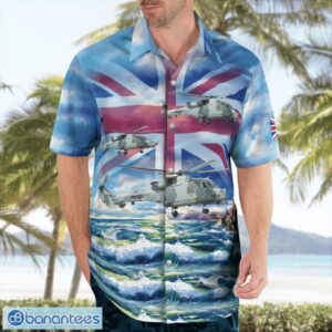 Royal Navy 815 Naval Air Squadron, AgustaWestland Wildcat HMA.2 Hawaiian Shirt Beach Shirt Summer Holiday Gift Product Photo 4