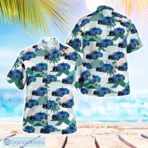Michigan State Police Car Hawaiian Shirt Beach Summer Shirt Product Photo 1