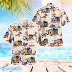 Wheeling, WV Fire Department 3D Summer Aloha Hawaiian Shirt Product Photo 1
