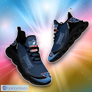 Tennessee Titans Custom Name Max Soul Shoes For Fans Sport NFL Product Photo 3