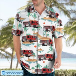 Janesville, Wisconsin, Janesville Fire Fighters Local 580 Summer Hawaiian Shirt For Men Women Product Photo 3