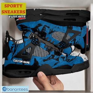 Peugeot Mixing Colors Custom Name Air Jordan 4 Dynamic Design For Men Women Product Photo 2