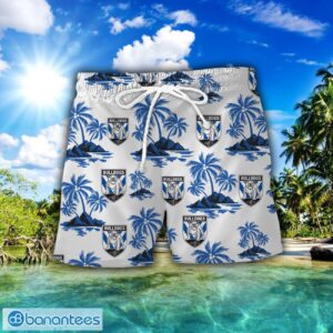 Canterbury Bankstown Bulldogs Hawaiian Shirt And Shorts 3D Printing Hawaii Summer Gift Product Photo 2