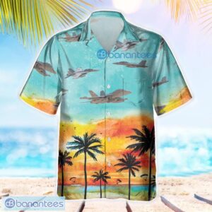 EF-18G Growler EF18G Summer 3D Hawaiian Shirt Aircraft Hawaii For Men And Women Product Photo 1