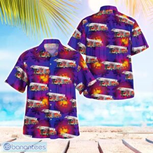 Sayre, Pennsylvania, Sayre Fire Department Summer Hawaiian Shirt For Men Women Product Photo 1