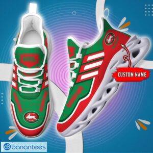 Custom Name For Fans NRL South Sydney Rabbitohs Personalized Max Soul Shoes Running Sneakers Product Photo 1