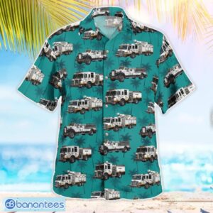 Lutherville-Timonium, Baltimore County, Maryland, Lutherville Volunteer Fire Company Summer Hawaiian Shirt For Men Women Product Photo 3