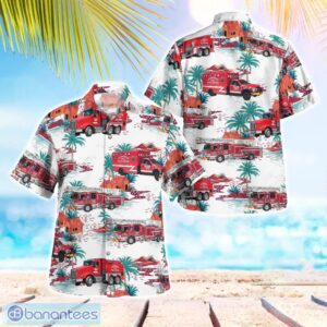 Sugarcreek, Ohio, Sugarcreek Fire & Rescue 3D Hawaiian Shirt Gift For Summer Product Photo 1