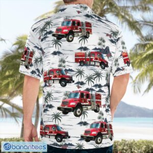 Antelope Valley Fire Department, California Hawaiian Shirt Button Summer Shirt Product Photo 2