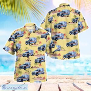 South Carolina, Beaufort County EMS Summer Hawaiian Shirt For Men Women Product Photo 1