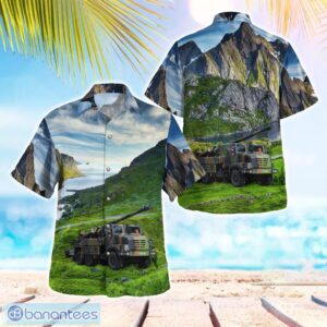 French Army CAESAR 155mm Self-Propelled Artillery 3D Hawaiian Shirt Gift For Summer Product Photo 1