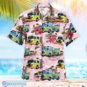 Hagerstown Indiana Fire Department Hawaiian Shirt Beach Summer Shirt Product Photo 2