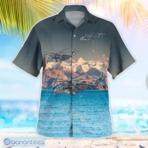 US Navy MH-53E Sea Dragon From HM-15 Blackhawks Hawaiian Shirt Men Women Beach Shirt Product Photo 3