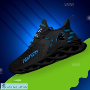 NFL Carolina Panthers Ultra Sneakers Personalized Name For Fans Max Soul Shoes Product Photo 2