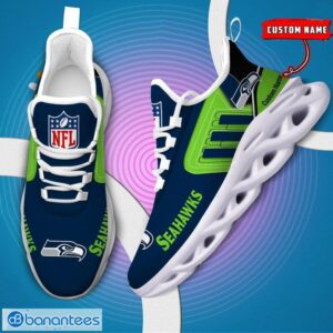 Custom Name NFL Seattle seahawks Max Soul Shoes Personalized Running Sneakers Product Photo 6