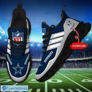Custom Name NFL Dallas Cowboys Sneakers Sport Team Max Soul Shoes For Men Women Product Photo 5