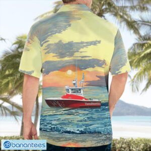 Dana Point, California, BoatUS, TowBoatUS Dana Point Hawaiian Shirt Button Summer Shirt Product Photo 2