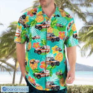 Wareham EMS Local 2895, Massachusetts Hawaiian Shirt Beach Summer Shirt Product Photo 4