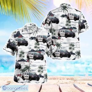 Washington State, Kent Police Department Car Aloha Hawaiian Shirt Product Photo 1