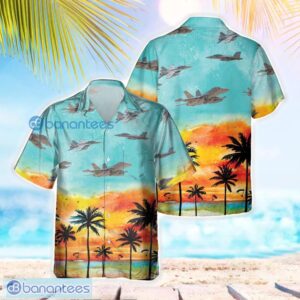 EF-18G Growler EF18G Summer 3D Hawaiian Shirt Aircraft Hawaii For Men And Women Product Photo 2