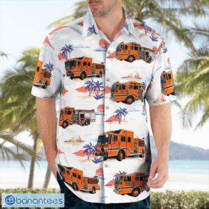 Vernon Township Fire Department 3D Hawaiian Shirt Product Photo 3