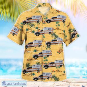 Florida, Volusia County EMS Aloha Hawaiian Shirt Product Photo 2