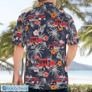 Nokomis Volunteer Fire Department, Florida 3D Hawaiian Shirt Product Photo 2