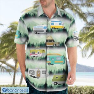 RV Camping Caravan Hawaiian Shirt Beach Shirt Summer Holiday Gift Cute Shirt Product Photo 4