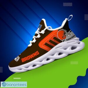 Custom Name NFL Cleveland Browns Max Soul Shoes Personalized Running Sneakers Product Photo 3