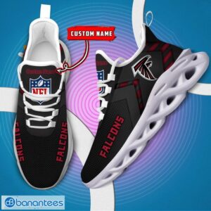 NFL Atlanta Falcons Ultra Sneakers Personalized Name For Fans Max Soul Shoes Product Photo 6