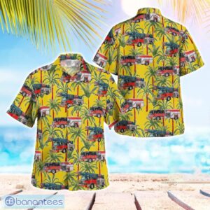 Manatee County, Florida, Southern Manatee Fire Rescue Summer Hawaiian Shirt For Men Women Product Photo 1