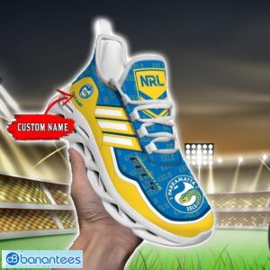 Custom Name For Fans NRL Parramatta Eels Personalized Max Soul Shoes Running Sneakers Product Photo 6