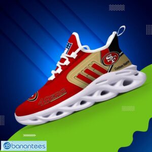 Custom Name NFL San Francisco 49ers Max Soul Shoes Personalized Running Sneakers Product Photo 3