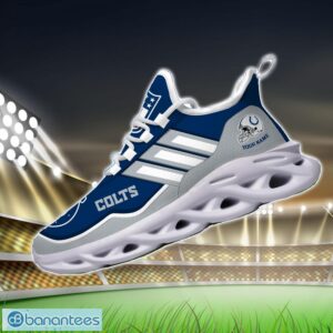 Custom Name NFL Indianapolis Colts Sneakers Sport Team Max Soul Shoes For Men Women Product Photo 3