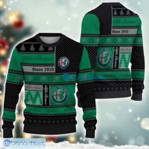 Alfa Romeo Logo Ugly Christmas Sweater For Fans Men And Women Christmas Gift Ideas Product Photo 1