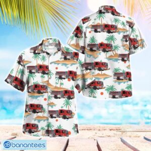 Janesville, Wisconsin, Janesville Fire Fighters Local 580 Summer Hawaiian Shirt For Men Women Product Photo 1