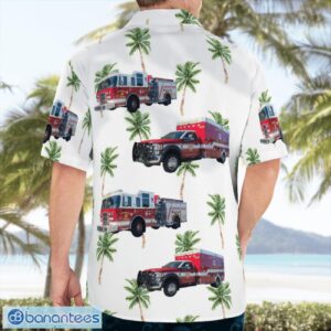 Richland Hills, Texas, Richland Hills Fire Department Aloha Hawaiian Shirt Product Photo 2