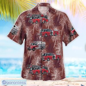 East Stroudsburg, Pennsylvania, Acme Hose Company No.1 Aloha Hawaiian Shirt Product Photo 3