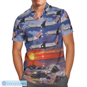 Virgin Australia Airlines Boeing 737-8FE Hawaiian Shirt Gift For Summer Vacation Product Photo 2